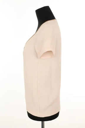 Blouse Maje Beige en Polyester