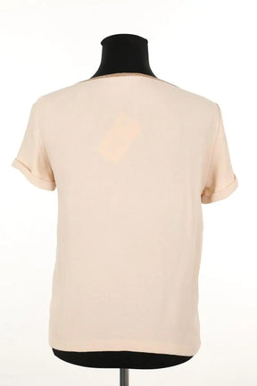Blouse Maje Beige en Polyester