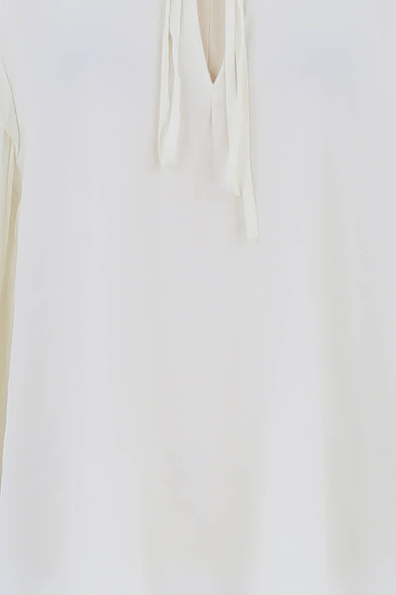 Blouse Maje Blanc en Coton