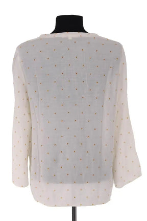 Blouse Maje Blanc en Viscose