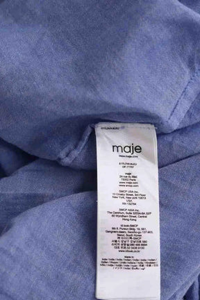 Blouse Maje Bleu en Coton