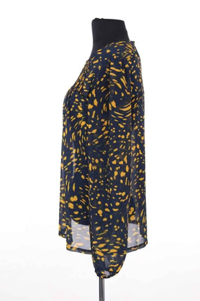 Blouse Maje Marine en Synthétique