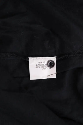 Blouse Maje Noir en Coton