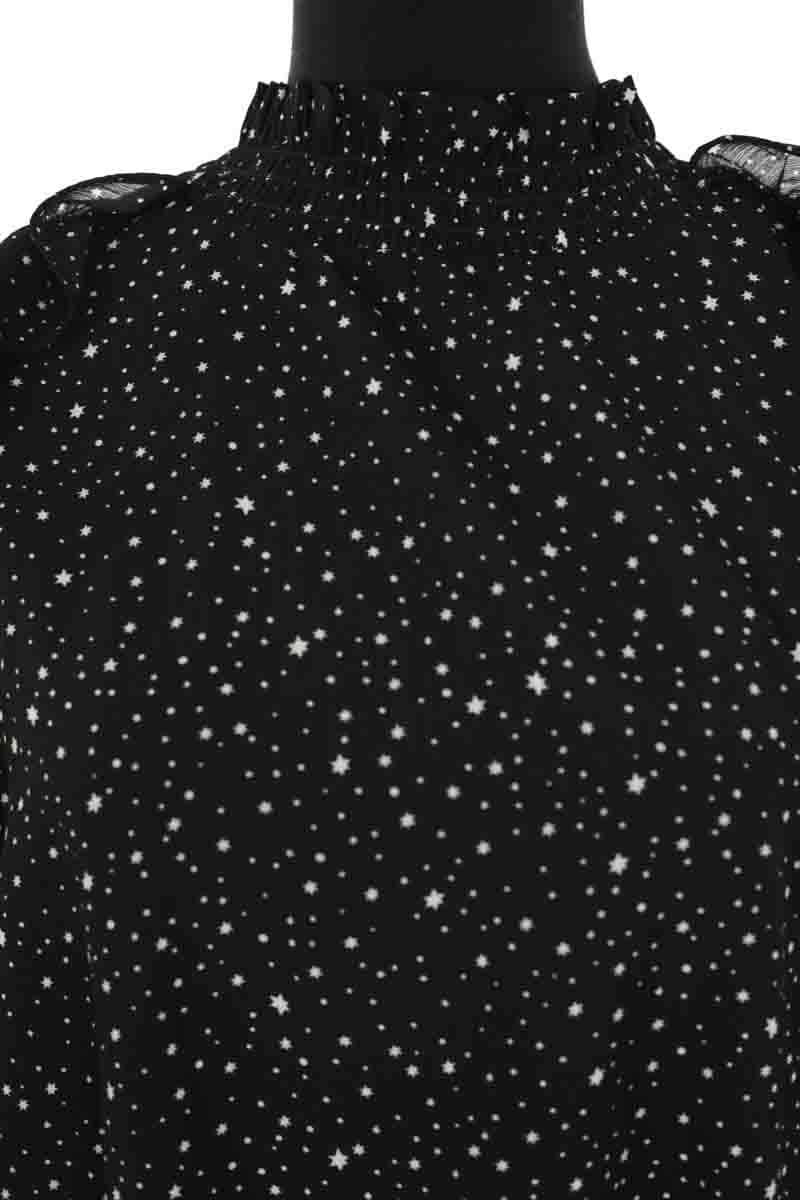 Blouse Maje Noir en Polyester