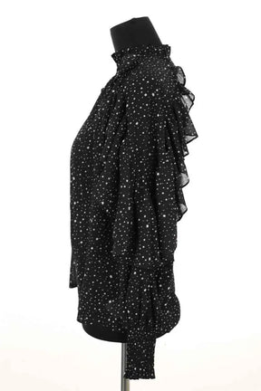 Blouse Maje Noir en Polyester
