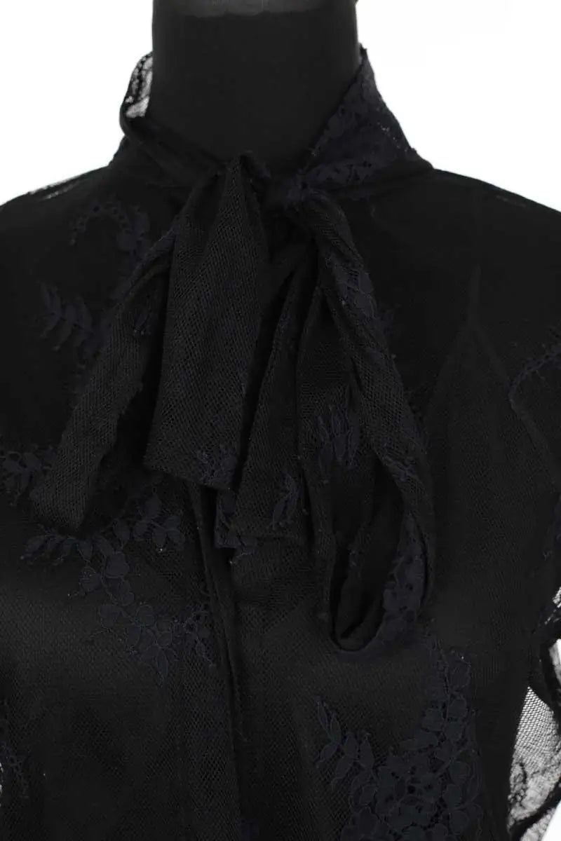 Blouse Maje Noir en Polyester