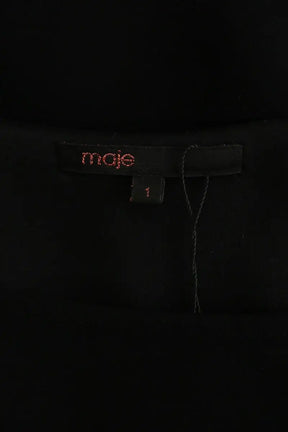 Blouse Maje Noir en Polyester
