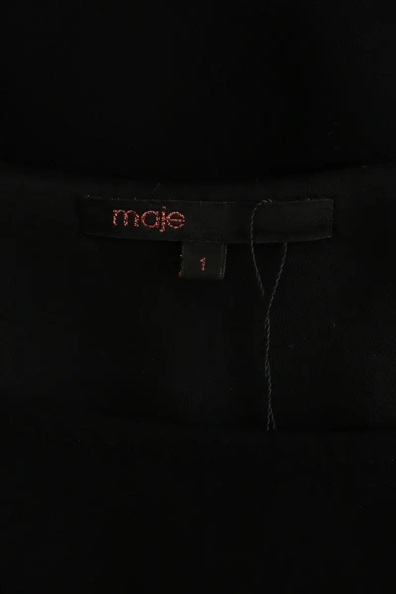 Blouse Maje Noir en Polyester