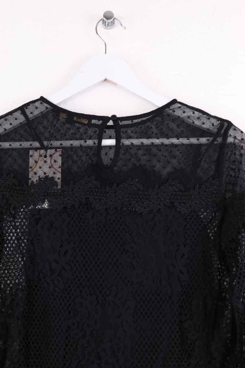 Blouse Maje Noir en Synthétique