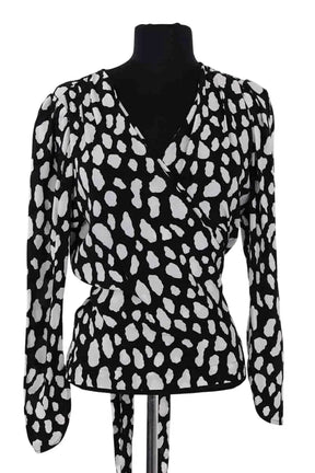 Blouse Maje Noir en Viscose, taille L - Seconde Main