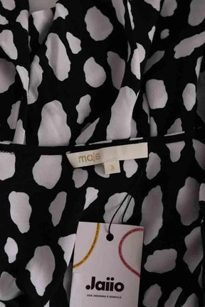 Blouse Maje Noir en Viscose
