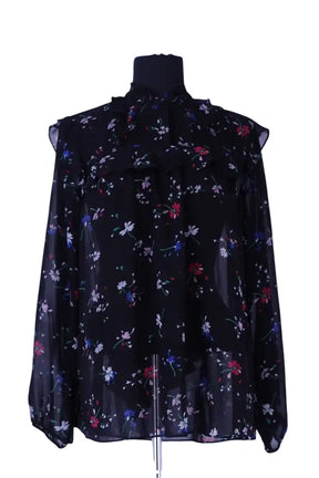 Blouse Maje Noir en Viscose, taille S - Seconde Main