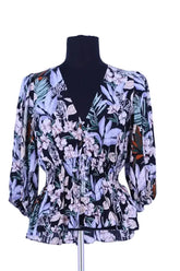Blouse Maje Noir en Viscose, taille S - Seconde Main