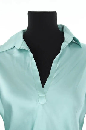 Blouse Maje Vert en Soie