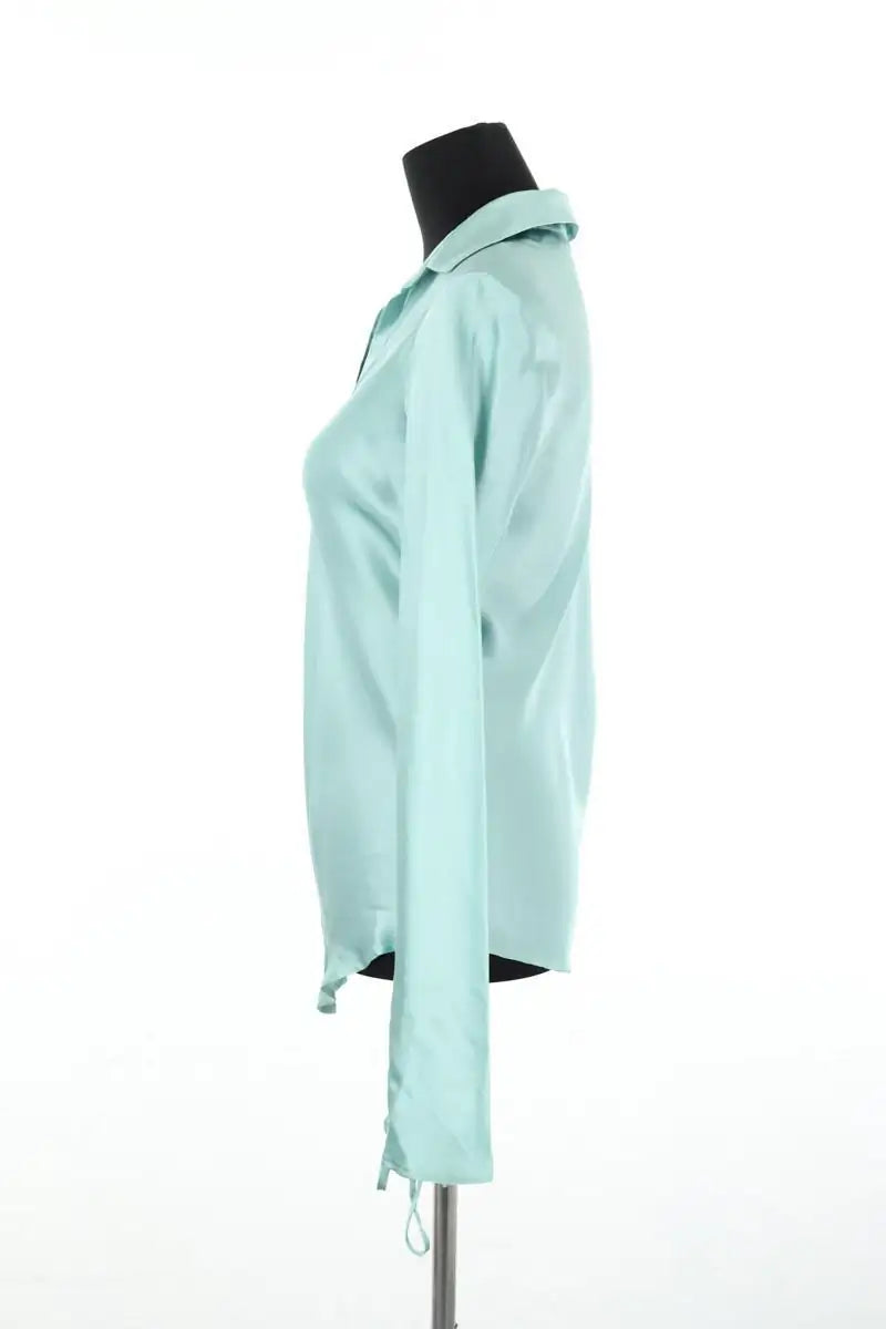 Blouse Maje Vert en Soie
