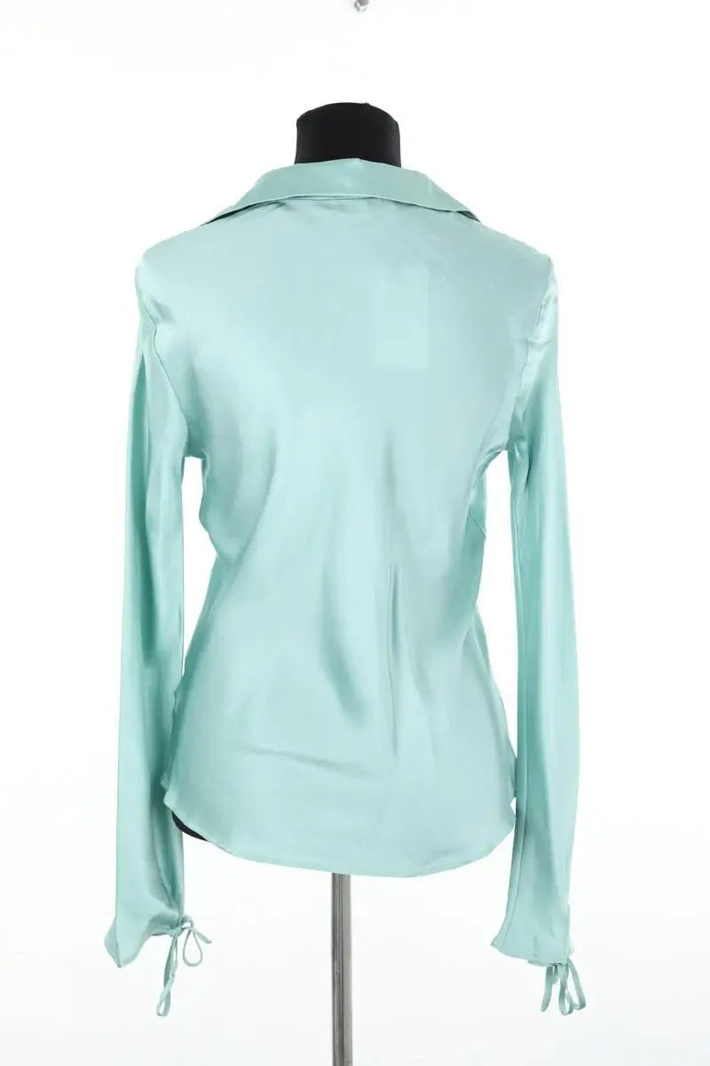 Blouse Maje Vert en Soie