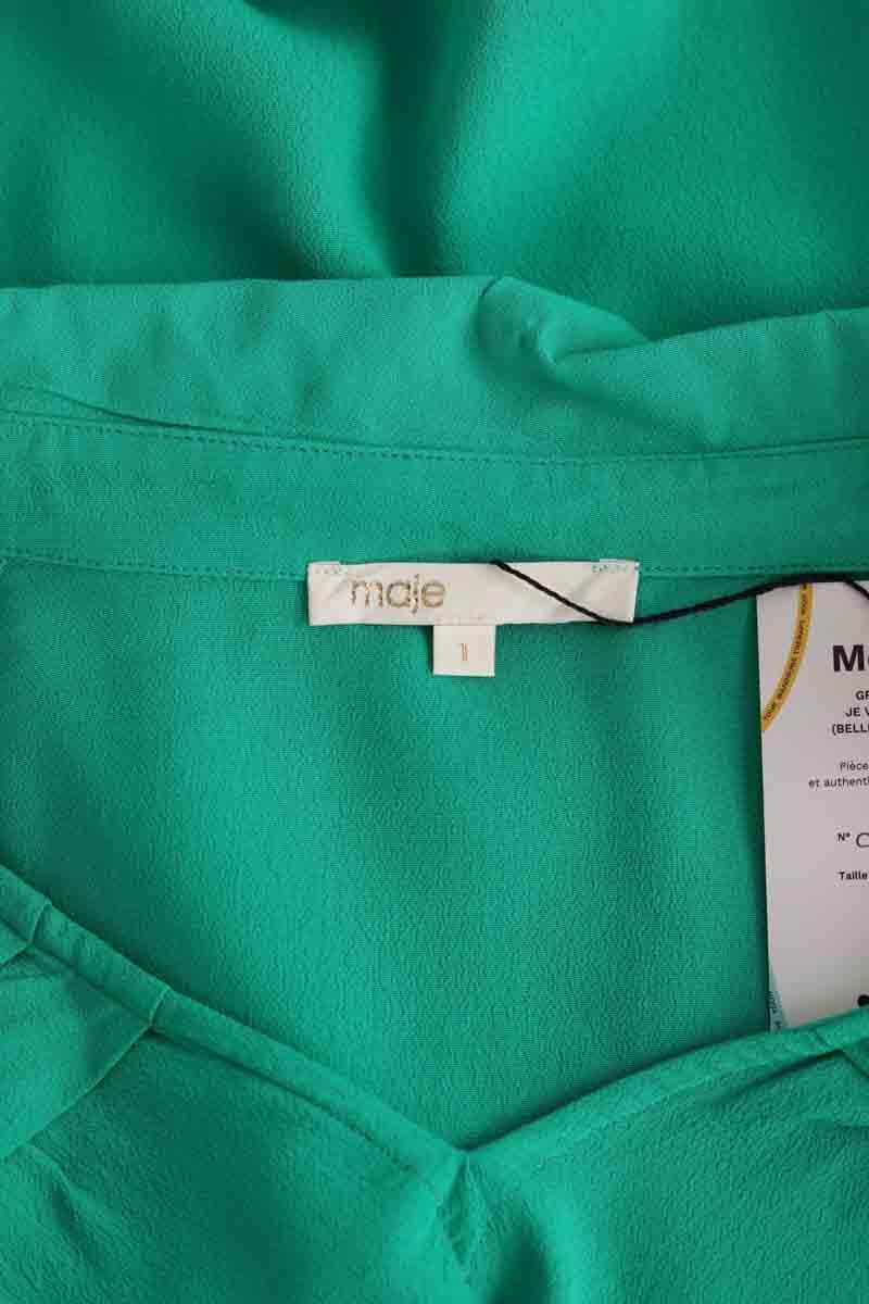Blouse Maje Vert en Viscose