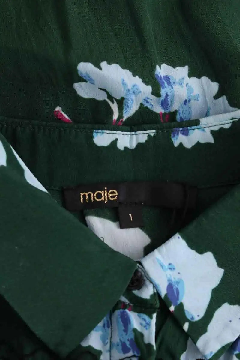 Blouse Maje Vert en Viscose