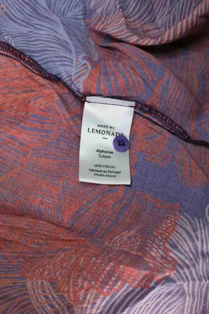 Blouse Make My Lemonade Violet en Synthétique