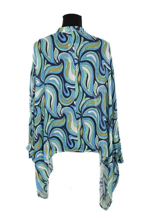 Blouse Maliparmi Bleu en Viscose
