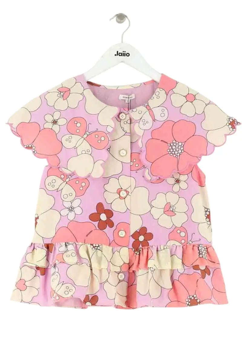 Blouse Manoush Rose en Coton, taille S - Seconde Main