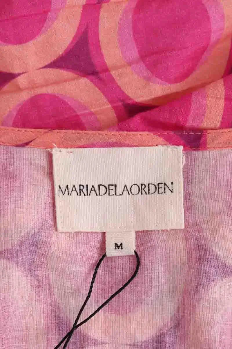 Blouse Maria de la Orden Rose en Coton
