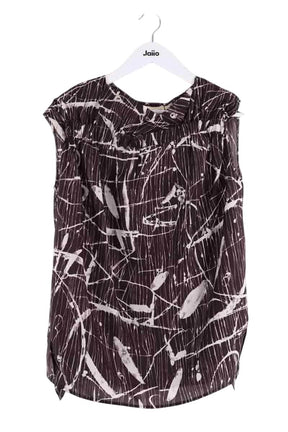 Blouse Marni Marron en Soie, taille XS - Seconde Main