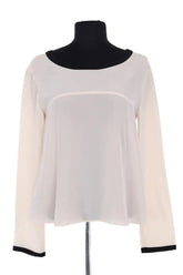 Blouse Max & Co Beige en Soie, taille S - Seconde Main