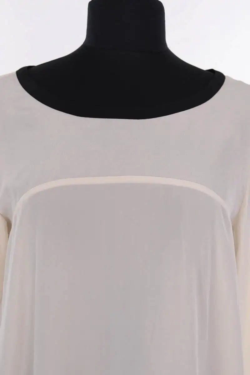 Blouse Max & Co Beige en Soie