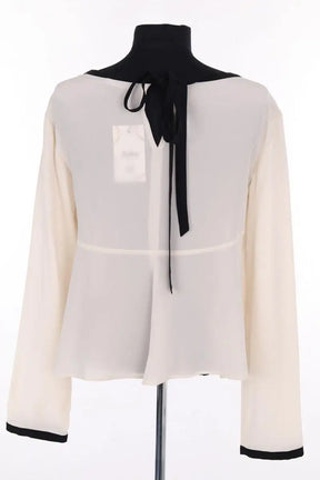 Blouse Max & Co Beige en Soie