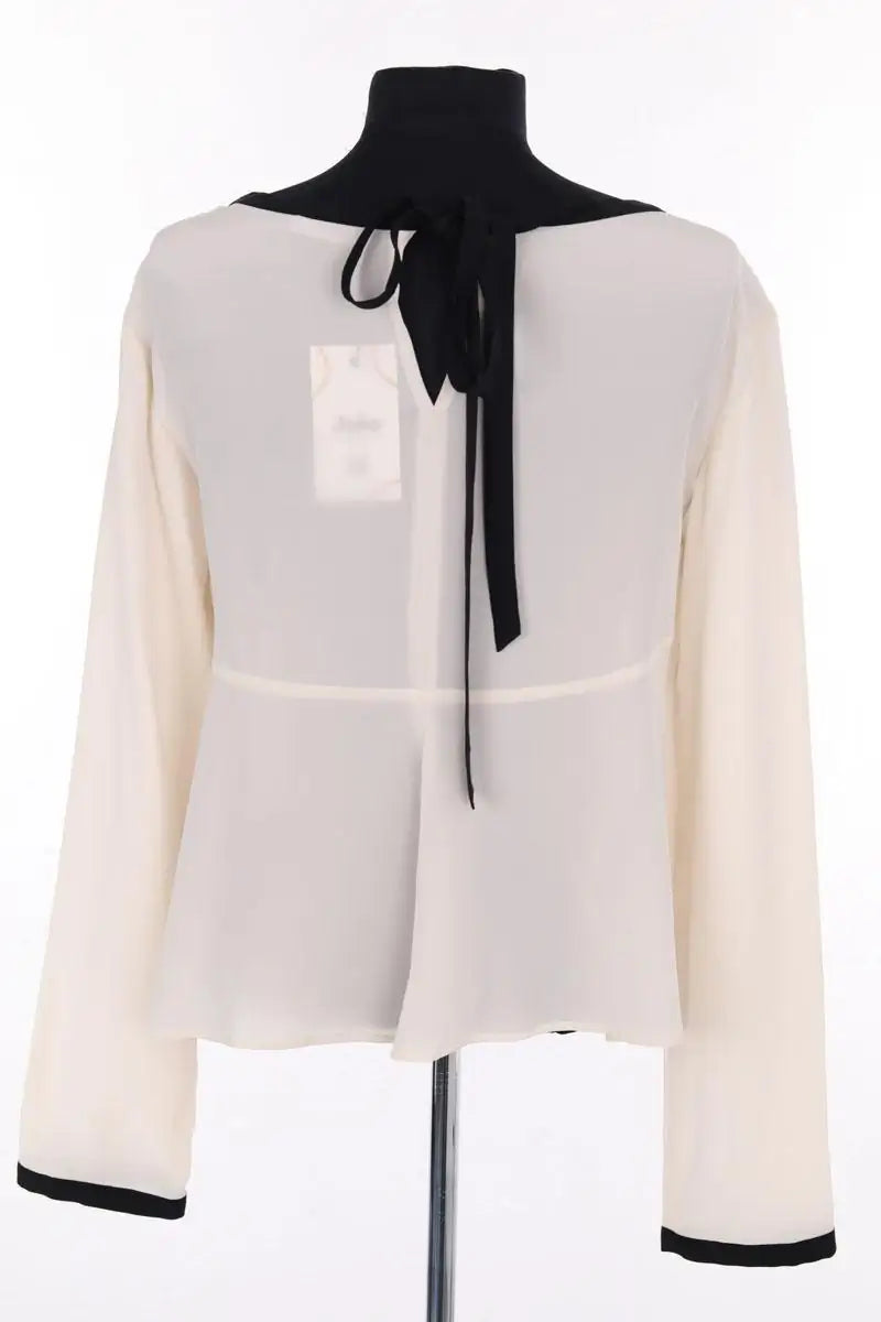 Blouse Max & Co Beige en Soie