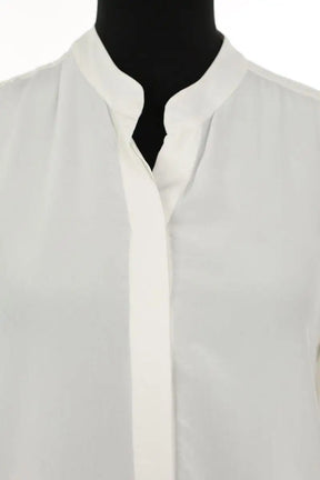 Blouse Max & Moi Blanc en Soie