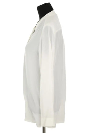 Blouse Max & Moi Blanc en Soie