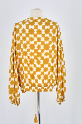 Blouse Max & Moi Jaune en Viscose