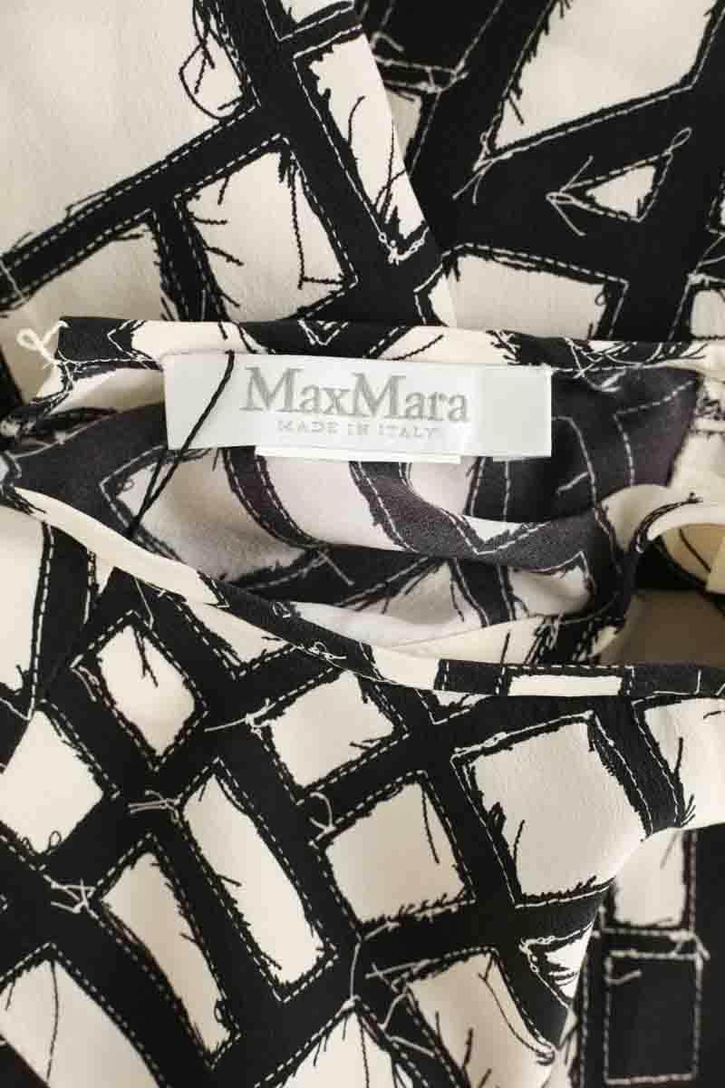 Blouse Max Mara Beige en Polyester