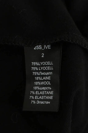 Blouse Mes Demoiselles Ive Noir en Synthétique