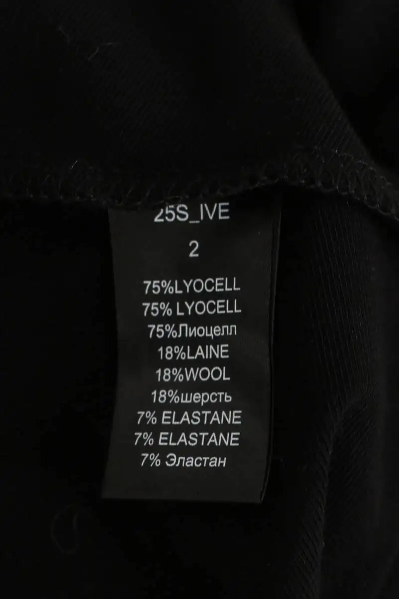 Blouse Mes Demoiselles Ive Noir en Synthétique