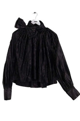 Blouse Mes Demoiselles Virginie Noir en Viscose, taille M - Seconde Main