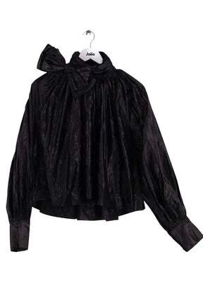 Blouse Mes Demoiselles Virginie Noir en Viscose, taille M - Seconde Main