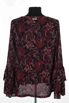 Blouse Michael Kors Rouge en Synthétique