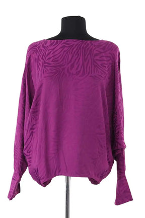 Blouse Modetrotter Juliane carmine Violet en Viscose, taille S - Seconde Main