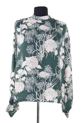 Blouse Modetrotter Vert en Synthétique, taille M - Seconde Main