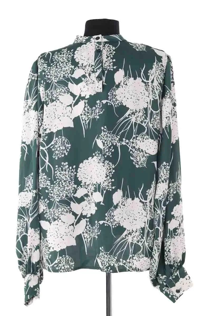 Blouse Modetrotter Vert en Synthétique