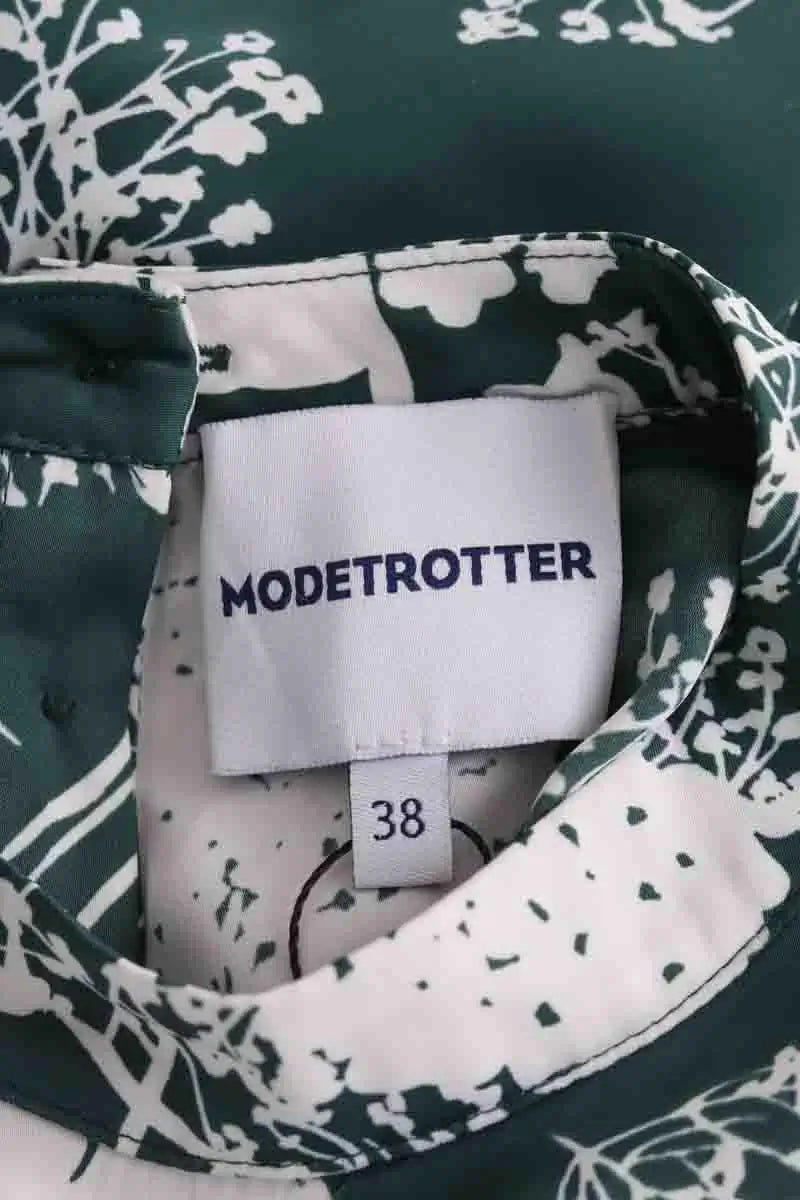 Blouse Modetrotter Vert en Synthétique