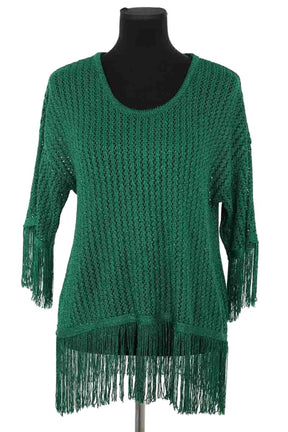Blouse Modetrotter Vert en Viscose, taille S - Seconde Main