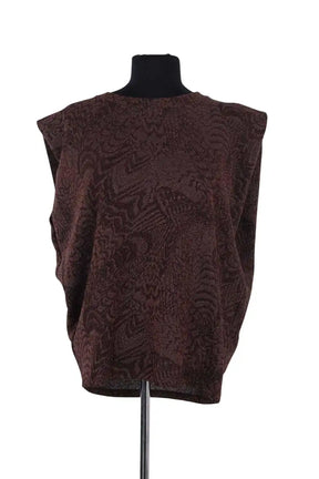 Blouse Momoni Marron en Viscose, taille S - Seconde Main
