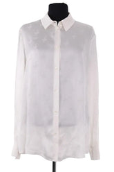 Blouse Moschino Beige en Soie, taille M - Seconde Main