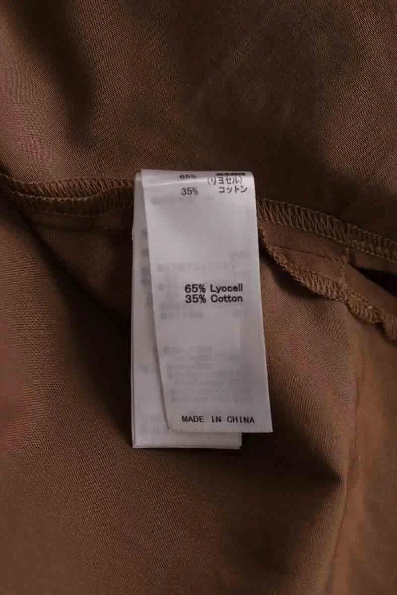 Blouse MOUSSY Marron en Synthétique