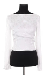 Blouse Musier Blanc en Viscose, taille S - Seconde Main