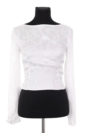 Blouse Musier Blanc en Viscose, taille S - Seconde Main